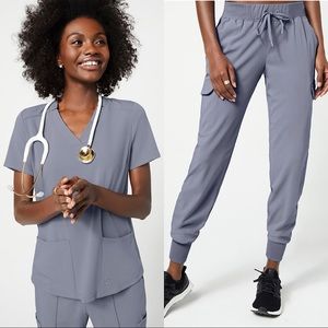 Jaanuu Scrubs Set Graphite S/SP